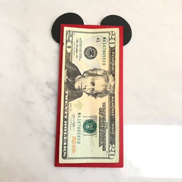 Personalized & Customized Disney Minnie Mouse Birthday Girl Gift Money Envelope - Picture 6 of 9